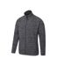 Mountain Warehouse Mens Snowdon II Full Zip Fleece Jacket (Gray) - UTMW1292