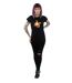 Disney - T-shirt CARS LIGHTNING MCQUEEN BURST - Femme (Noir) - UTBI13849-4