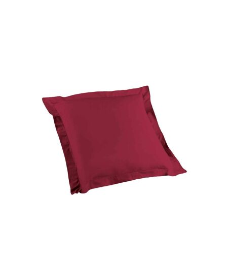 Taie d'Oreiller en Coton Bio Biolina 63x63cm Bordeaux