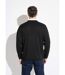 Gilet col V boutonné rayures jacquard laine-2