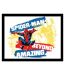 Spider-Man - Poster encadré BEYOND AMAZING (Blanc / Bleu / Rouge) (40 cm x 30 cm) - UTPM8603