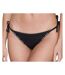 Bas De Maillot De Bain Motif/style Détail Contrasté Femme Noir Calvin Klein-3