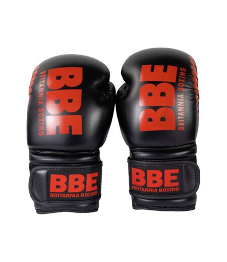 Gants d´entraînement de boxe adulte noir / rouge BBE BBE