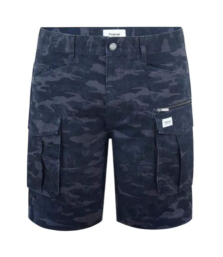 Short Motif/style Logo Homme Noir Camouflage Firetrap
