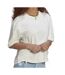 T-shirt Blanc Femme Adidas Loose - 12A