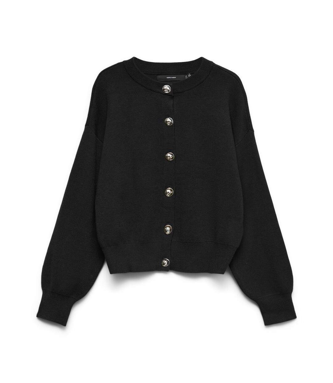 Gilet noir femme vero moda noella-2