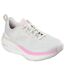 Womens/ladies Go Run Elevate 2.0 Trainers Natural Pink Skechers-1