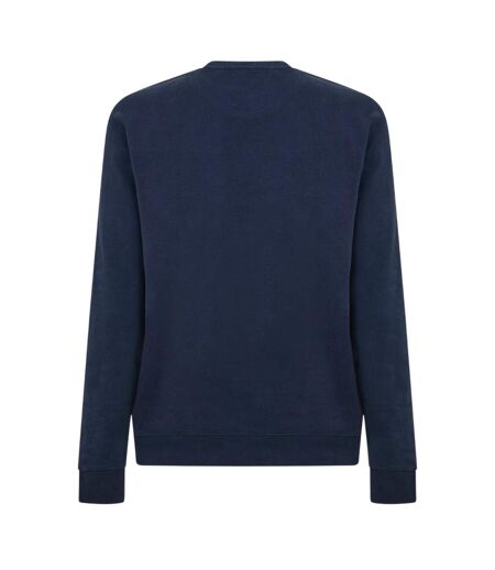 Mens Jacquard Crew Neck Sweatshirt Navy Jack Wills