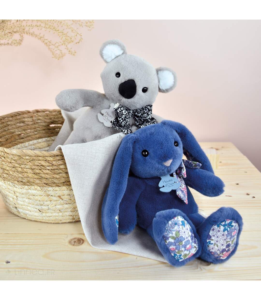 Peluche polyester collection COPAINS CALINS Lapin-4