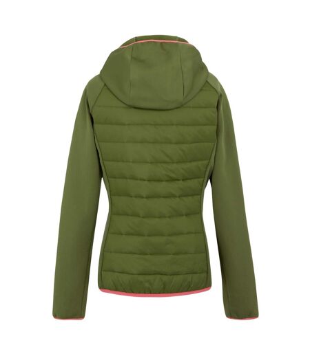Womens/ladies andreson viii hybrid jacket nephrite green/peach bloom Regatta