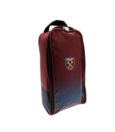 West Ham United FC Fade Design Cleat Bag (Claret/Blue) (One Size)