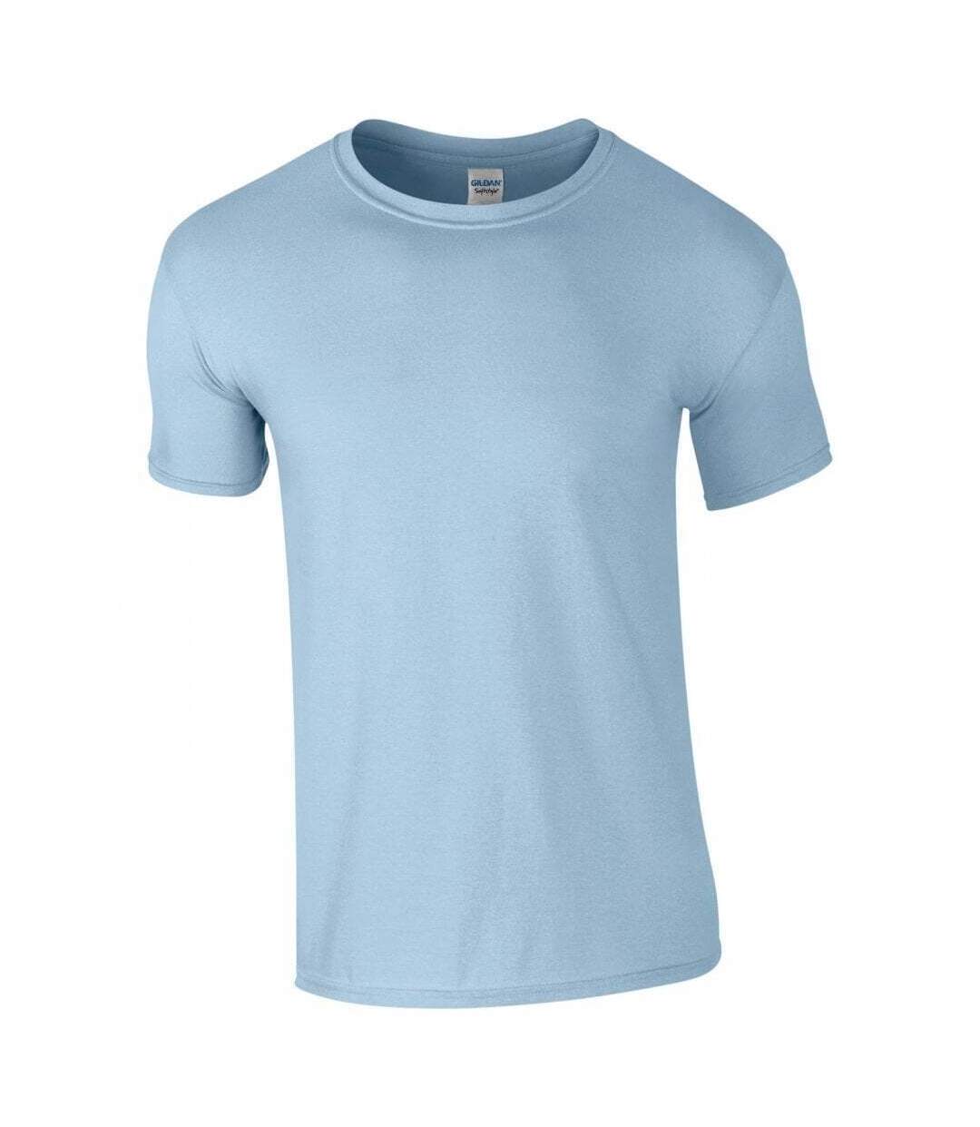 T-shirt Manches Courtes Softstyle Homme Bleu Clair Gildan-2