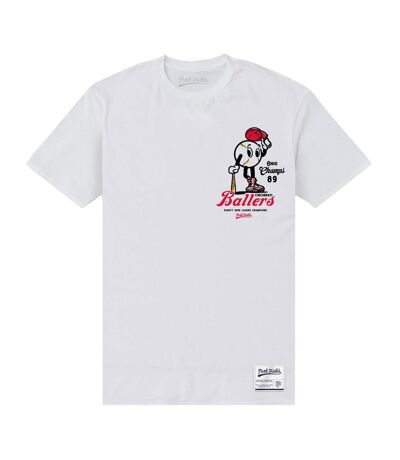 Park Fields Unisex Adult Ballers T-Shirt (White) - UTPN637