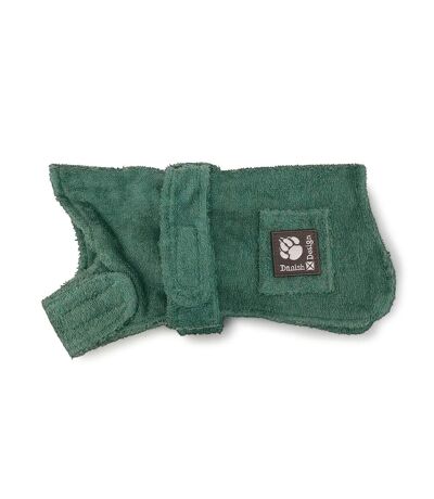 Danish Design Robe Dog Drying Coat (Green) (30cm) - UTTL4905