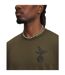 Mens Project Rock Graphic Print T-shirt Green Under Armour-3