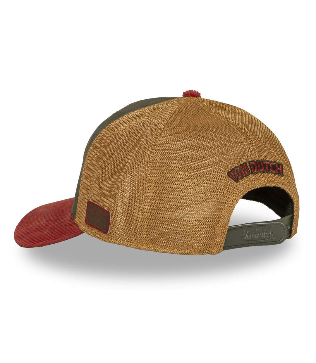 Casquette semi curve premium avec patch United Vondutch-5