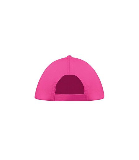 Buzz 5 Panel Baseball Cap Fuchsia MidOcean