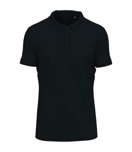Mens Stretch Polo Shirt Marina Blue Stedman
