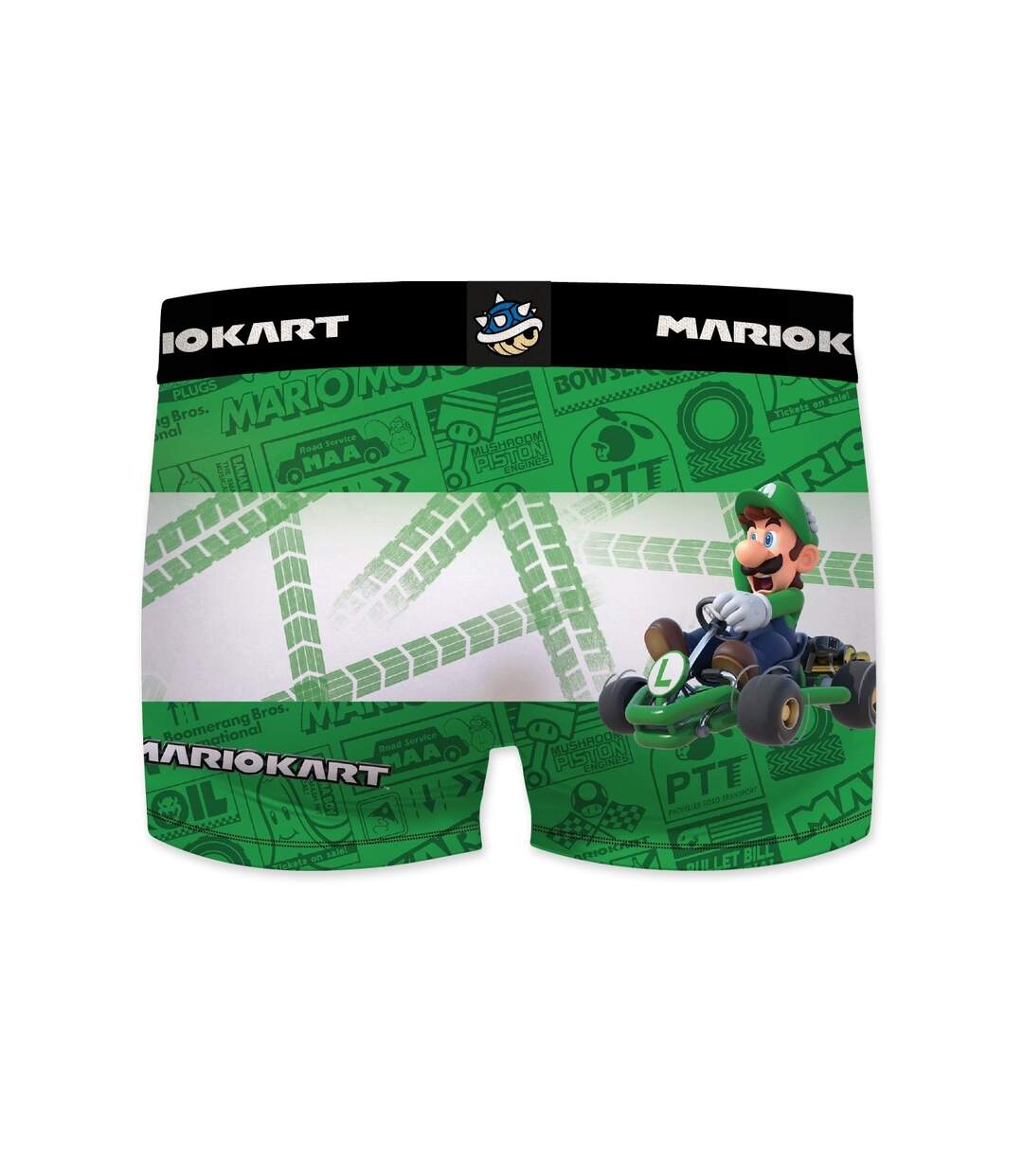 Boxer Homme Mario Kart, Calecon Homme Luigi, Stretch & Ajustement Parfait-3