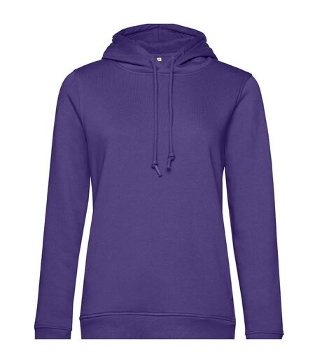 Sweat À Capuche Inspire Femme Violet Éclatant B&C