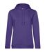 Sweat À Capuche Inspire Femme Violet Éclatant B&C-1
