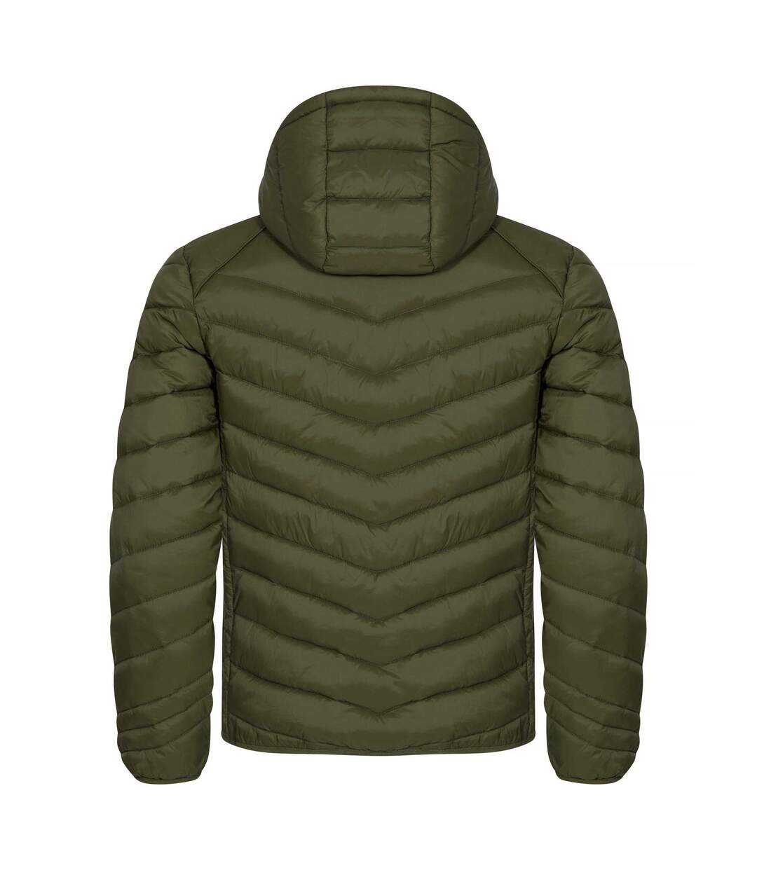 Doudoune Matelassée Idaho Homme Vert Kaki Clique-2