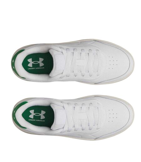 Baskets Motion Femme Blanc Vert Under Armour