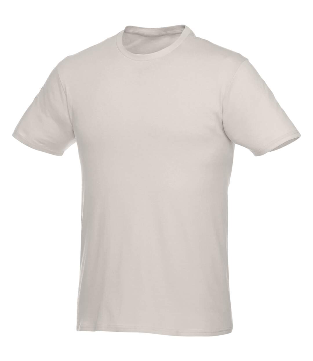 Unisex Heros Short Sleeve T-shirt Light Grey Elevate-1