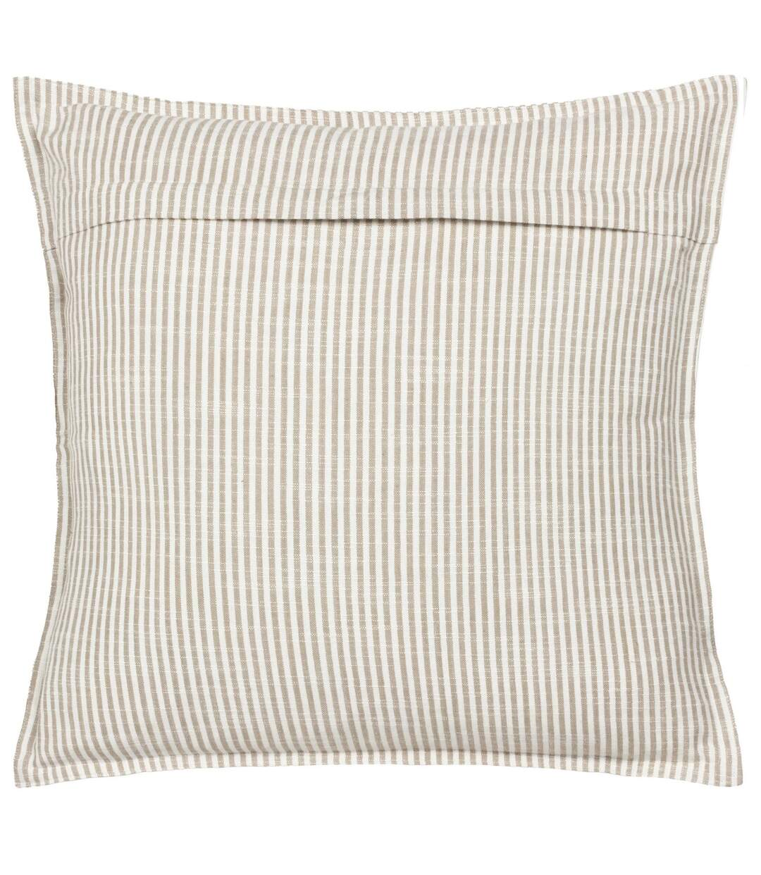 Truro reversible stripe cushion cover 45cm x 45cm natural Yard-2