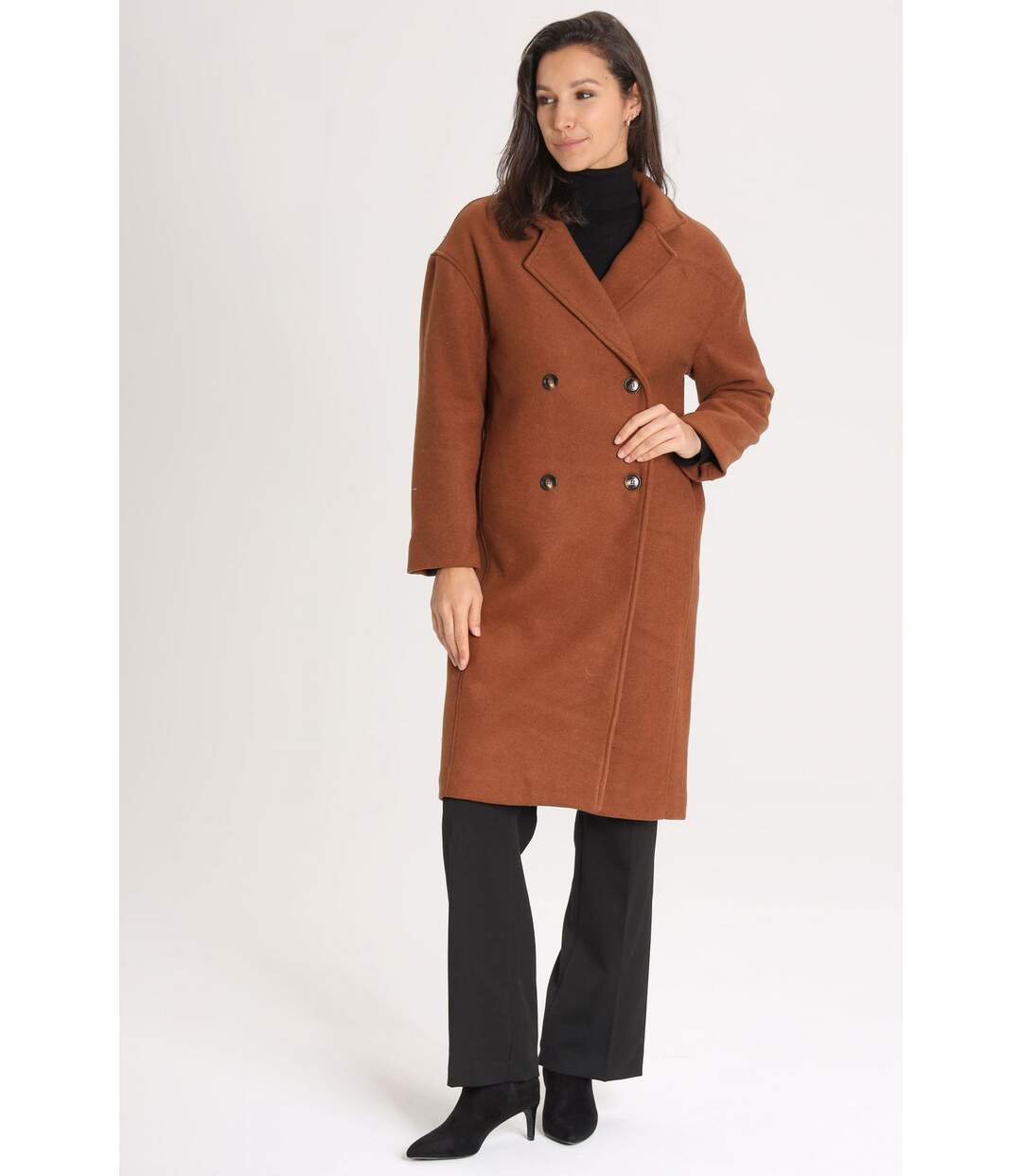 Manteau VANA Camel