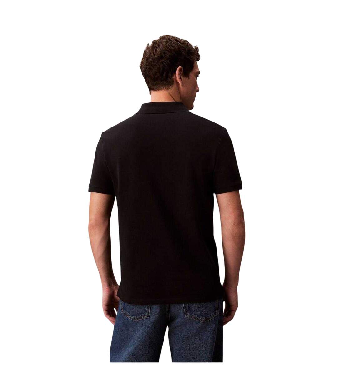 Polo Homme Noir Calvin Klein-3