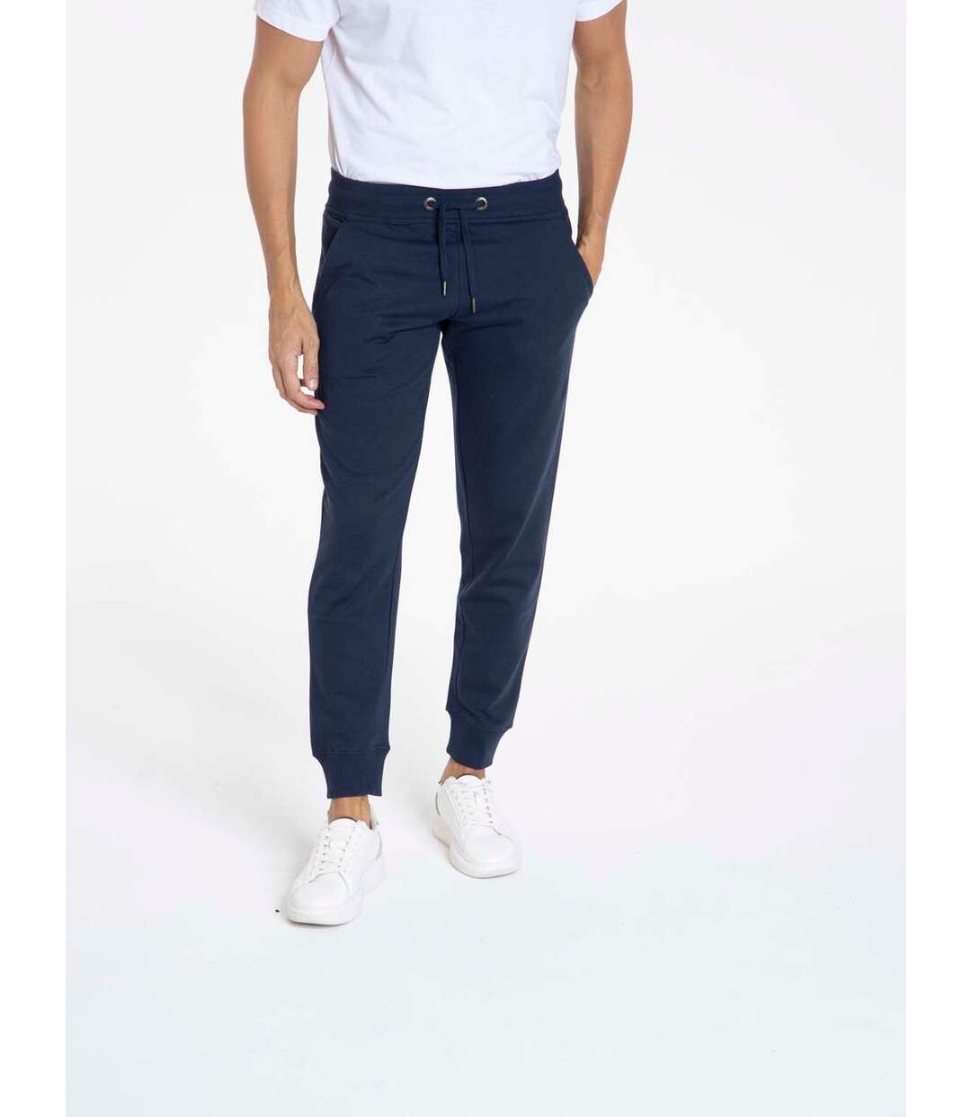 Pantalon coupe regular en coton SAUMUR-5