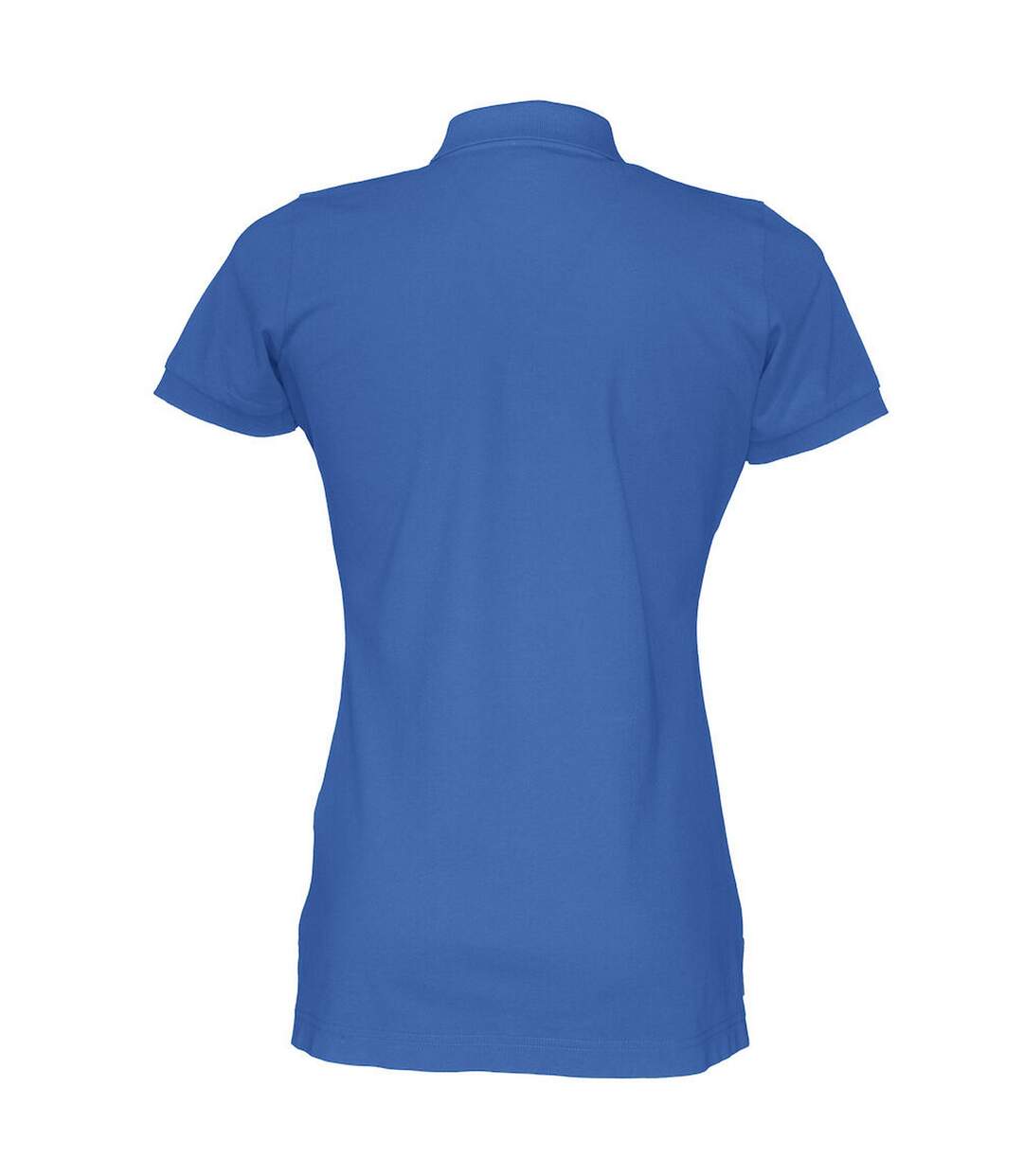 Womens/ladies Pique Lady T-shirt Royal Blue Cottover-2