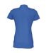 Womens/ladies Pique Lady T-shirt Royal Blue Cottover-2