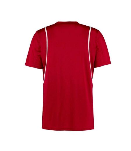 Kustom Kit Mens Gamegear Cooltex T-Shirt (Red/White)