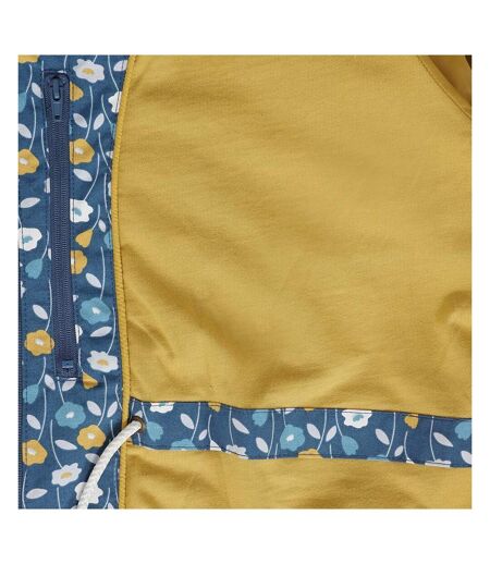 Veste Imperméable Motif/style Marguerite Femme Bleu Sarcelle Lazy Jacks