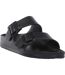 Womens/ladies Brooklyn Dual Straps Sandals Black Regatta-1