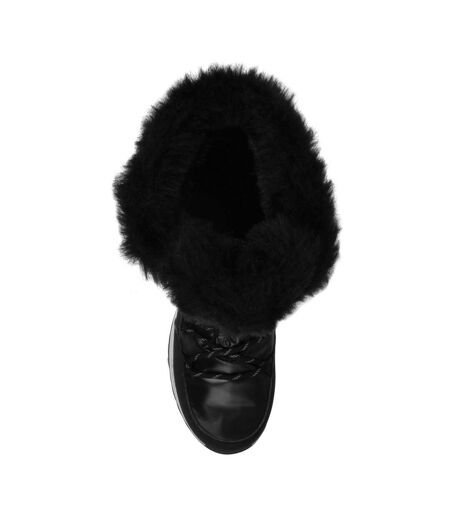 Dare 2b Womens Kardrona II Faux Fur Trim Snow Boots (Black) - UTRG4836