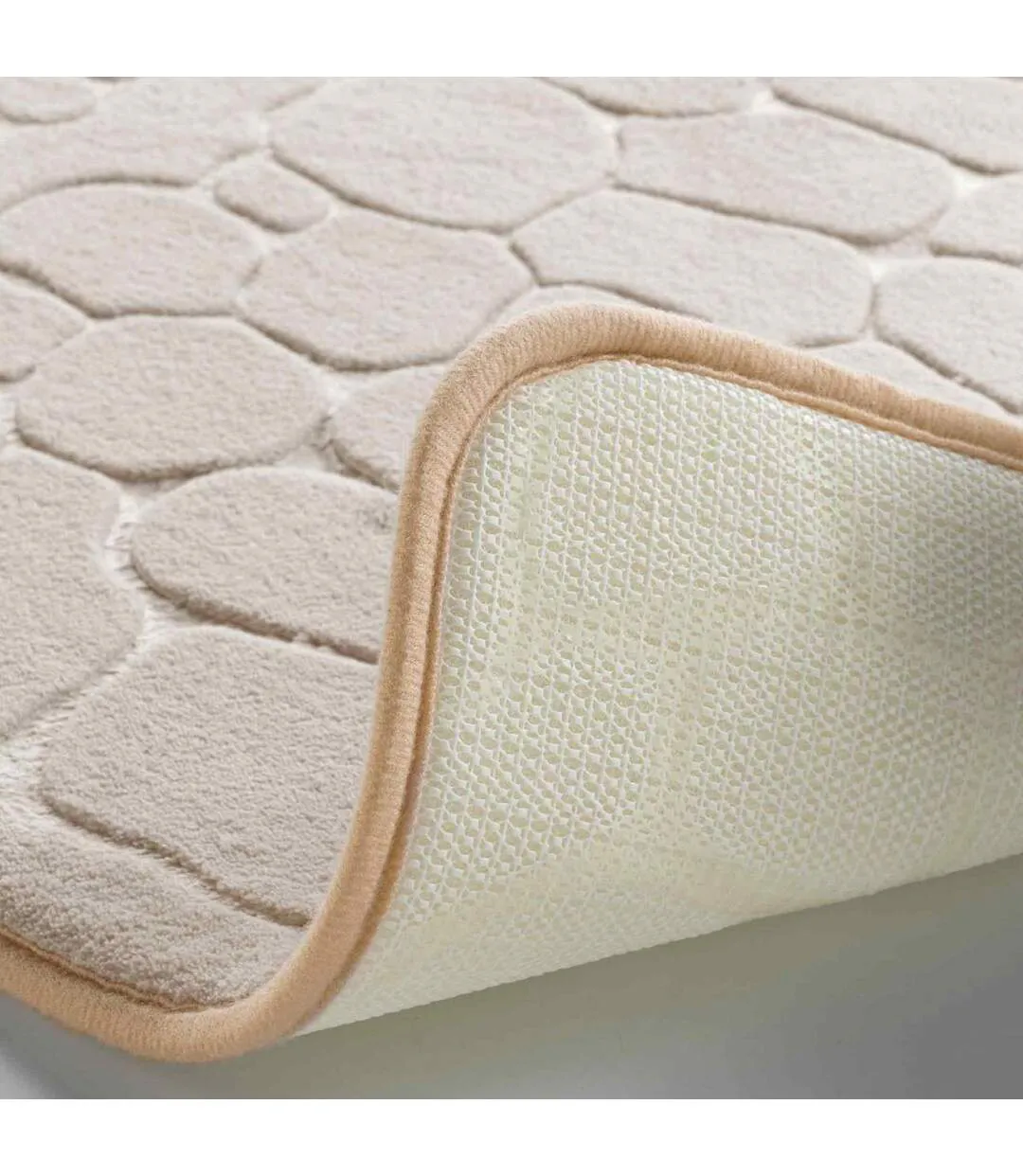 Tapis de Bain Ricochet 50x120cm Taupe-3