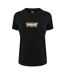 Womens/ladies Graphic Print T-shirt Black Levis-2