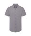 Chemise Habillée Manches Courtes Supreme Homme Gris Acier Premier-2