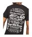 Mens Cartellio Short-sleeved T-shirt Black Kings Will Dream-3