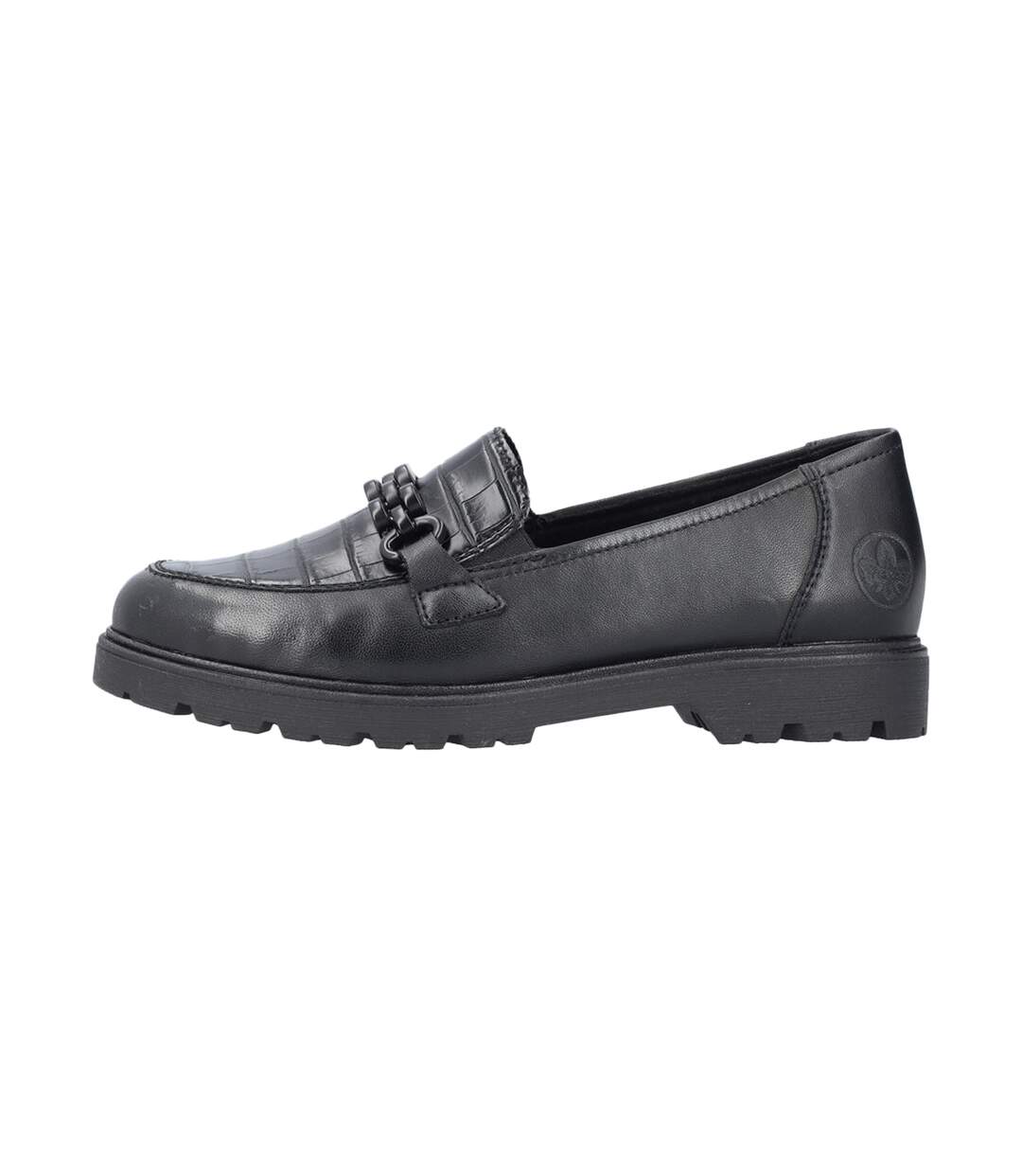 Mocassin Cuir Rieker Croc-1