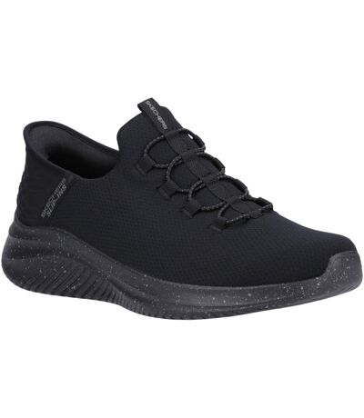 Mens Ultra Flex 3.0 Right Away Wide Trainers Black Skechers