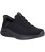 Mens Ultra Flex 3.0 Right Away Wide Trainers Black Skechers-1