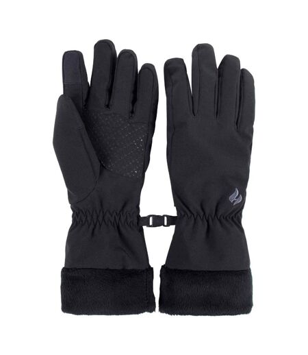 Ladies Soft Shell Waterproof Wind Resistant Thermal Gloves