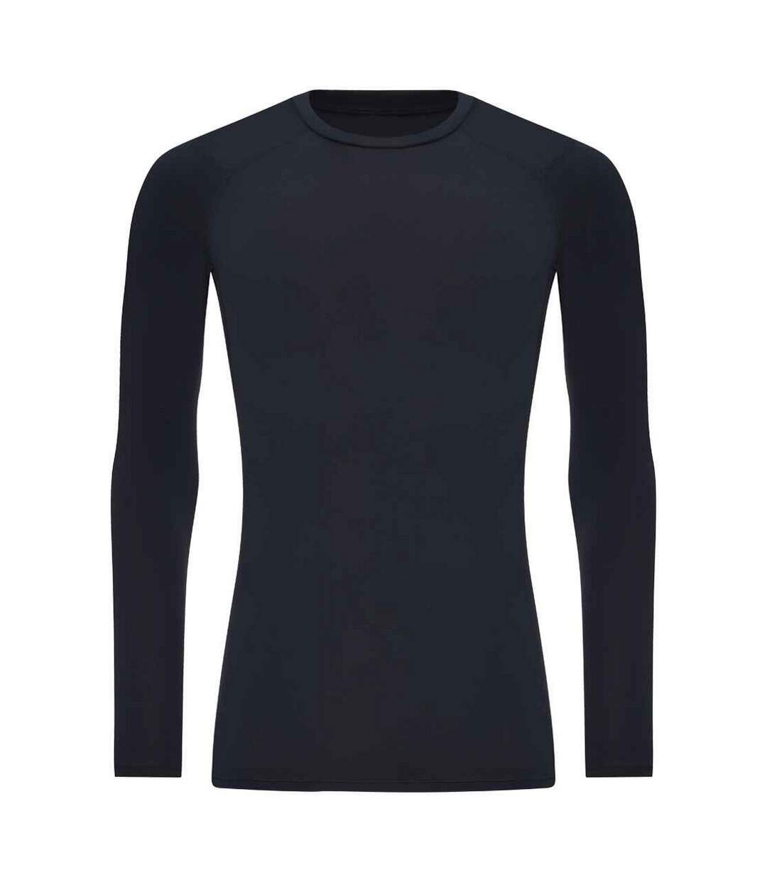 Mens active recycled base layer top french navy AWDis Cool-1