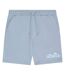 Mens Fleece Sweat Shorts Light Grey Ellesse-1