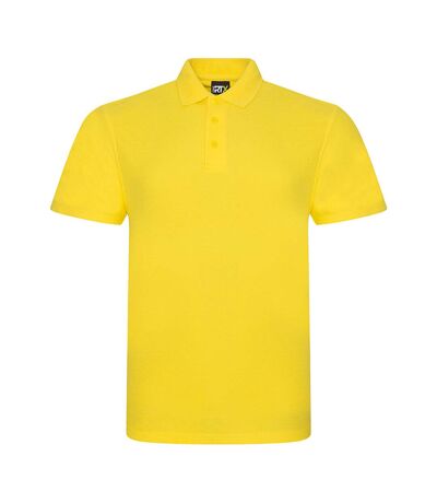 PRO RTX Mens Pro Pique Polo Shirt (Yellow) - UTPC3015