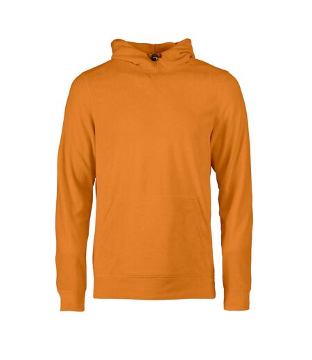 Mens Switch Fleece Hoodie Orange The Printers Choice